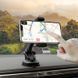 Тримач для телефону в машину HOCO dashboard suction base S12 Lite. Black