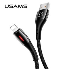 USB кабель для iPhone Lightning USAMS Nylon U-Tone series US-SJ303 |1.2 m, 2A|