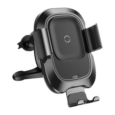 Тримач BASEUS Smart Vehicle Bracket with Wireless Charger (air outlet type)