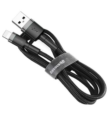 USB кабель Lightning BASEUS cafule |2.4A, 1M|. Black