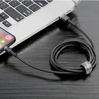 USB кабель Lightning BASEUS cafule | 2.4A, 1M |. Black