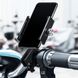 Тримач для телефону на велосипед і мотоцикл BASEUS Knight Motorcycle holder. Black