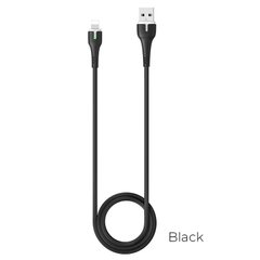 USB кабель для iPhone Lightning HOCO with LED Surplus X45 |1m, 2.4A|