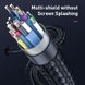 Кабель BASEUS Enjoyment Series DVI Male To DVI Male bidirectional Adapter Cable | 2M |. Grey