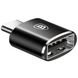 Переходник Baseus Female USB to Type-C Male OTG Adapter Converter |2.4A|