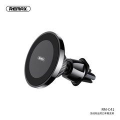 Тримач REMAX With Wireless Charger air vent RM-C41 |10W|