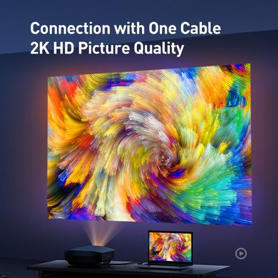 Кабель BASEUS Enjoyment Series DVI Male To DVI Male bidirectional Adapter Cable | 3M |. Grey