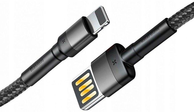 USB кабель Lightning BASEUS Cafule (special edition) | 1m, 2.4A |. Black