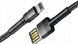 USB кабель Lightning BASEUS Cafule (special edition) |1m, 2.4A|. Black